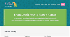 Desktop Screenshot of furkidrescue.org